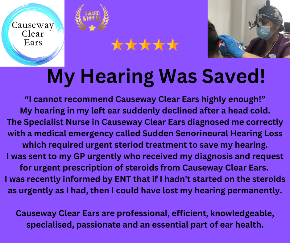 Hearing Saved Testimonial
